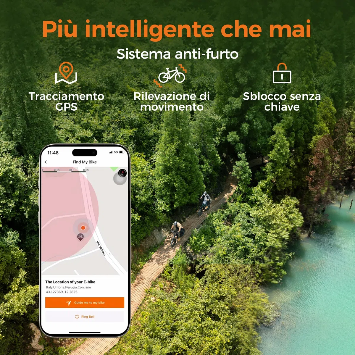 ENGWE Bicicletta Elettrica Pieghevole, Batteria 48V 15Ah Fino A 130 km, Sensore Di Coppia E Design Pieghevole Con Freni Idraulici E App Per Ogni Terreno, ENGINE PRO 3.0 BOOST