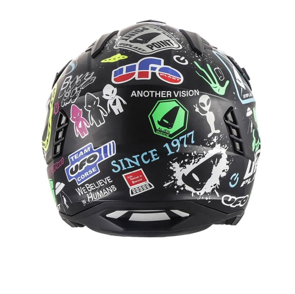 UFO PLAST CASCO SHERATAN JET UFO GRAPHIC M