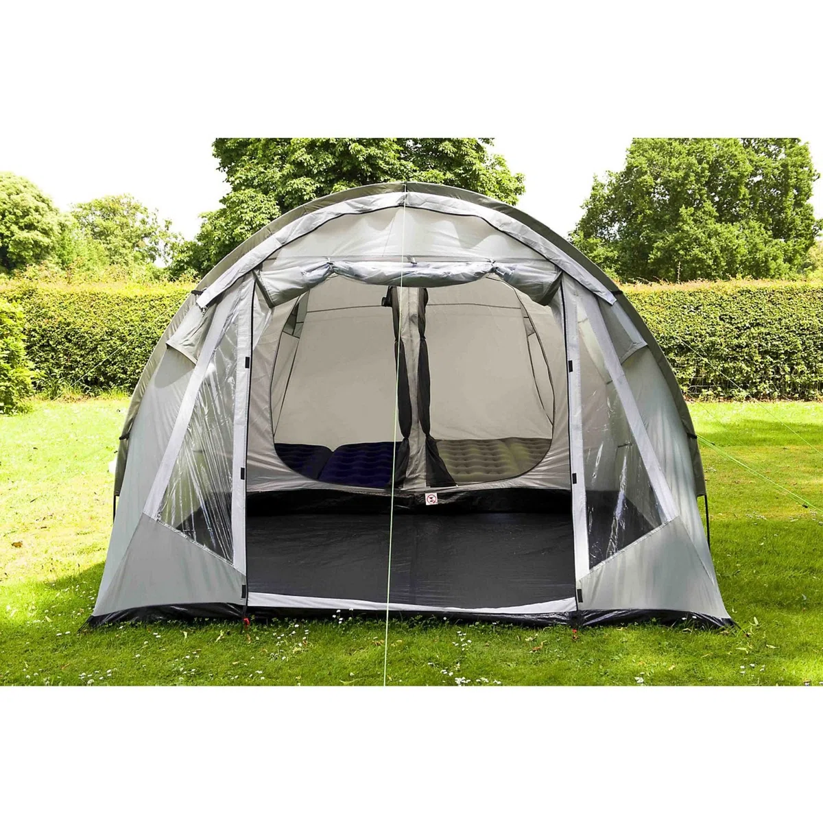 Coleman Coastline 4 Deluxe - Tenda a tunnel per 4 persone, tenda da campeggio familiare, impermeabile, HH 3000 mm