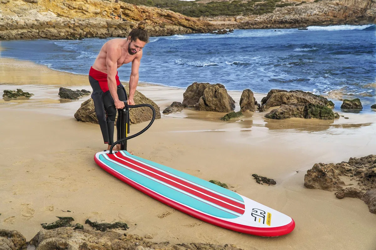 Bestway 65336-3 Tavola da Surf Gonfiabile, 243 x 57 x 7 cm, Max 90 kg