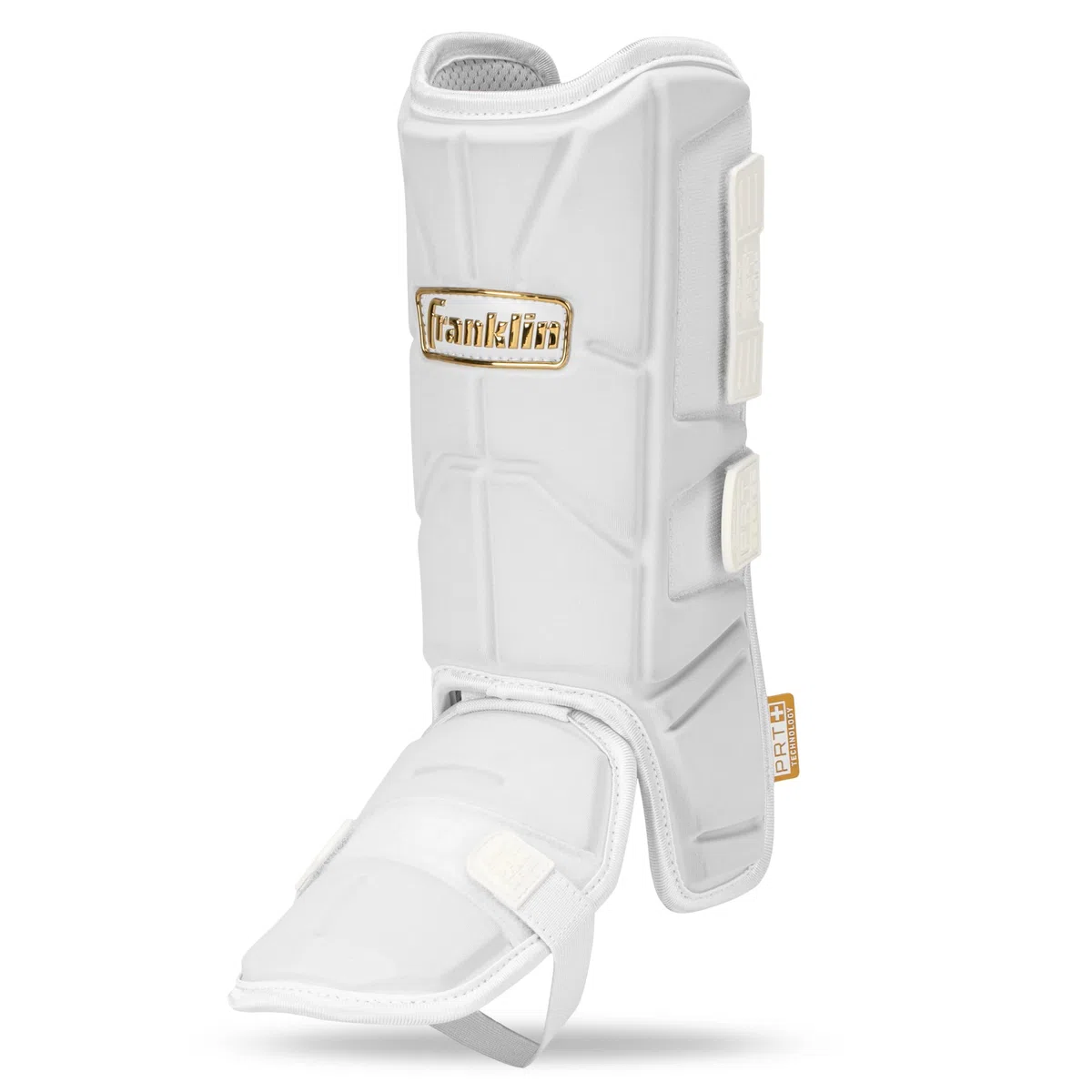 Franklin Sports Protezione per gambe da baseball + softball – PRT Series – Stinco giovanile + protezione per i piedi per colpire – gamba protettiva + protezione per le nocche con piastra per dita
