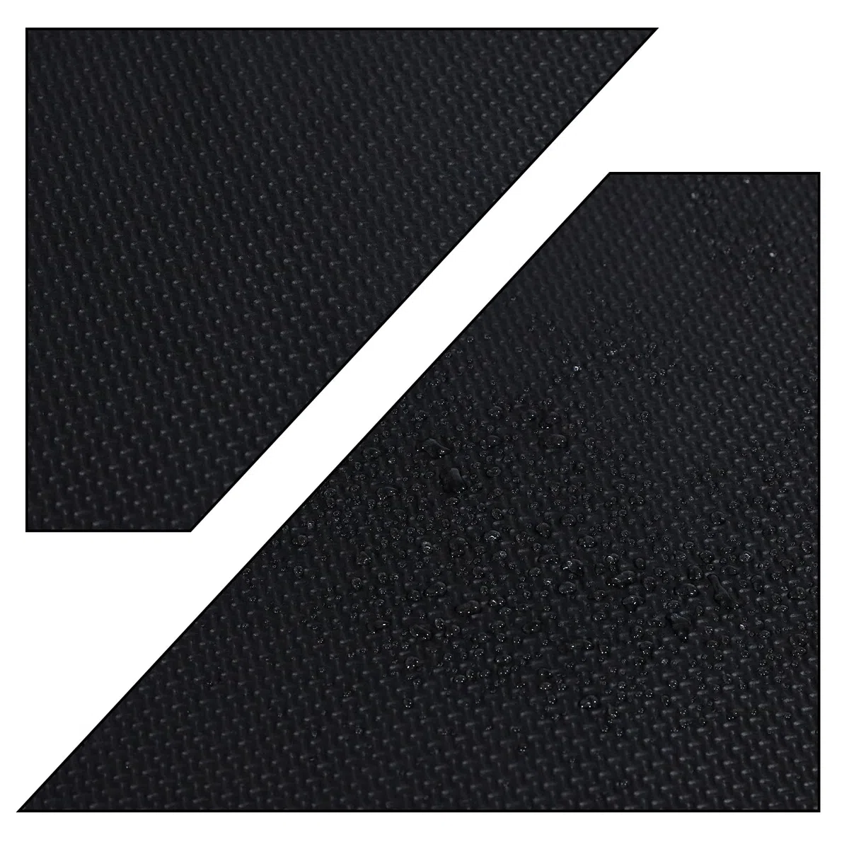 CCLIFE Tappeto Puzzle palestra tappeto a incastro pavimento gommato palestra tappeto da fitness tappeto antiurto,60x60 cm 16 pezzi nero - tessitura tela