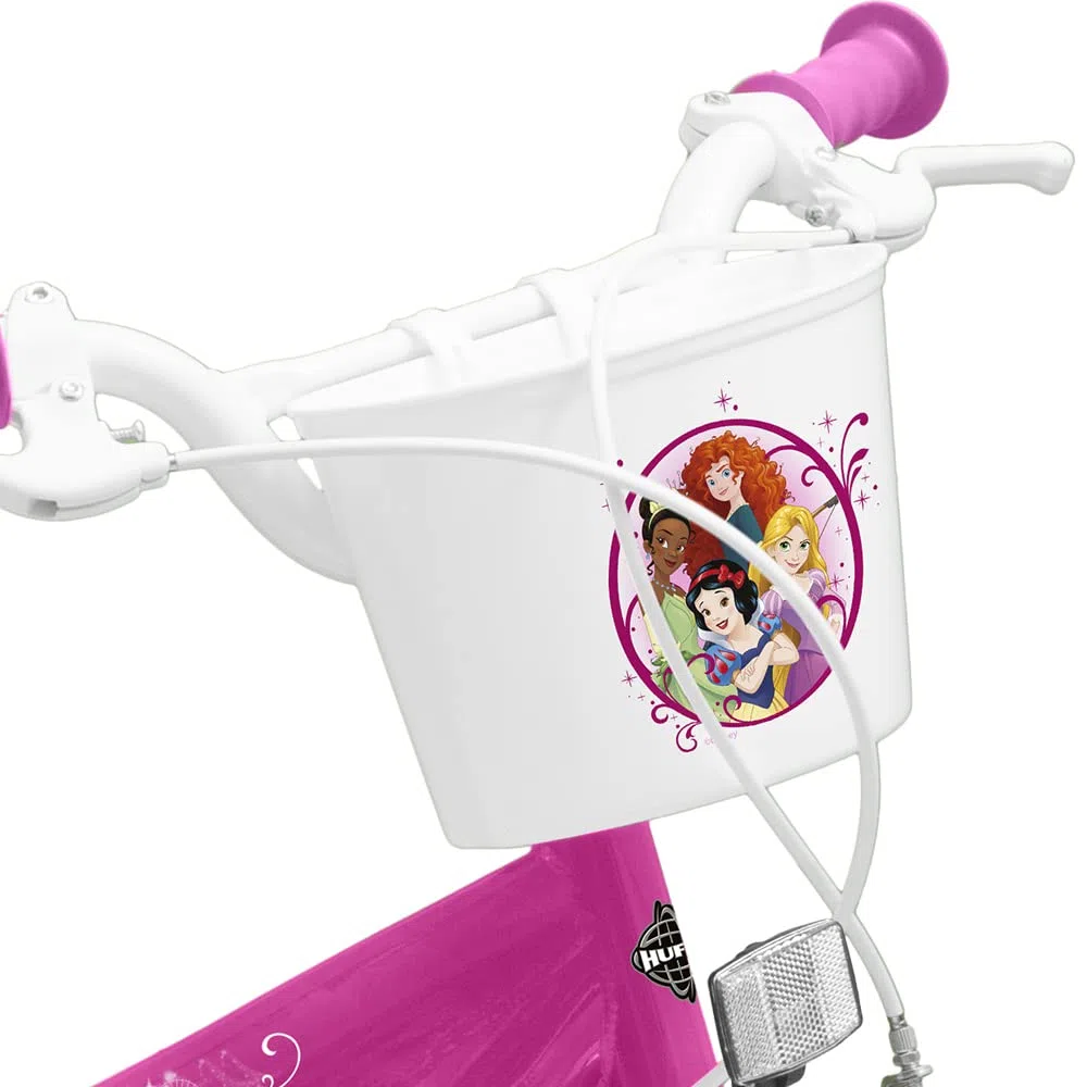 Huffy, Bicicletta 14 pollici Disney Princess Girls, Rosa, One size