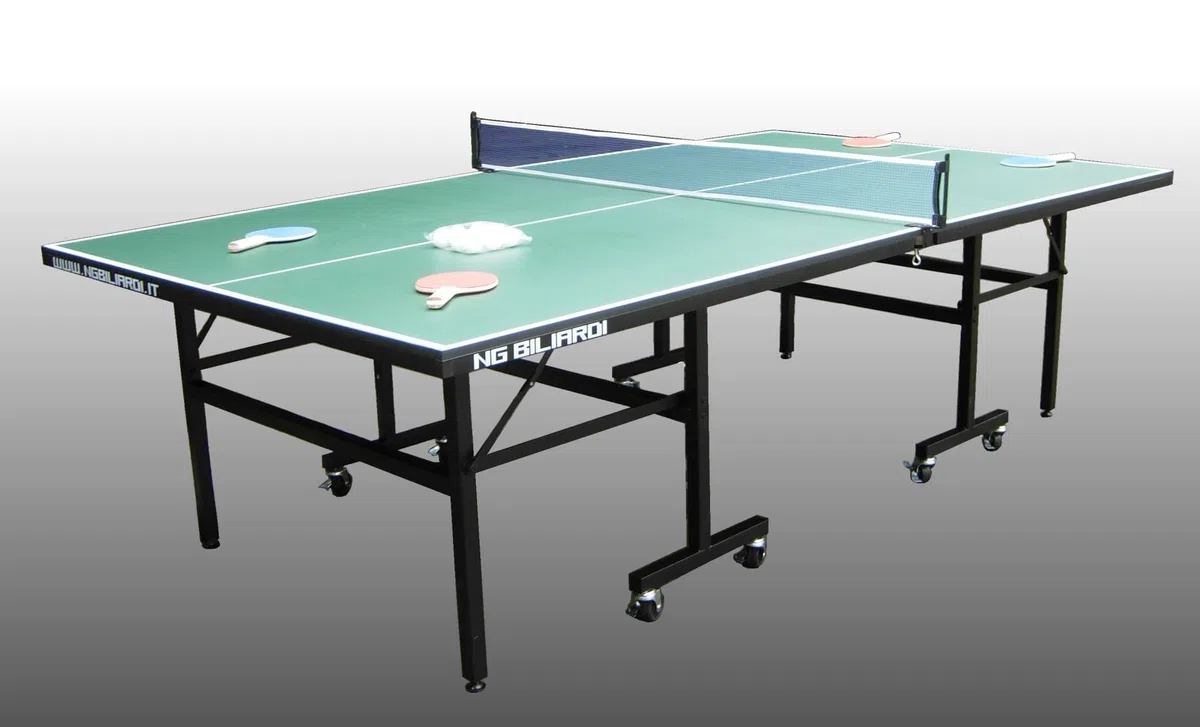 Tavolo da PING PONG WINBLEDON INTERNO (verde) (misure regolamentari ITTF) 274x152,5x76 cm NG Biliardi