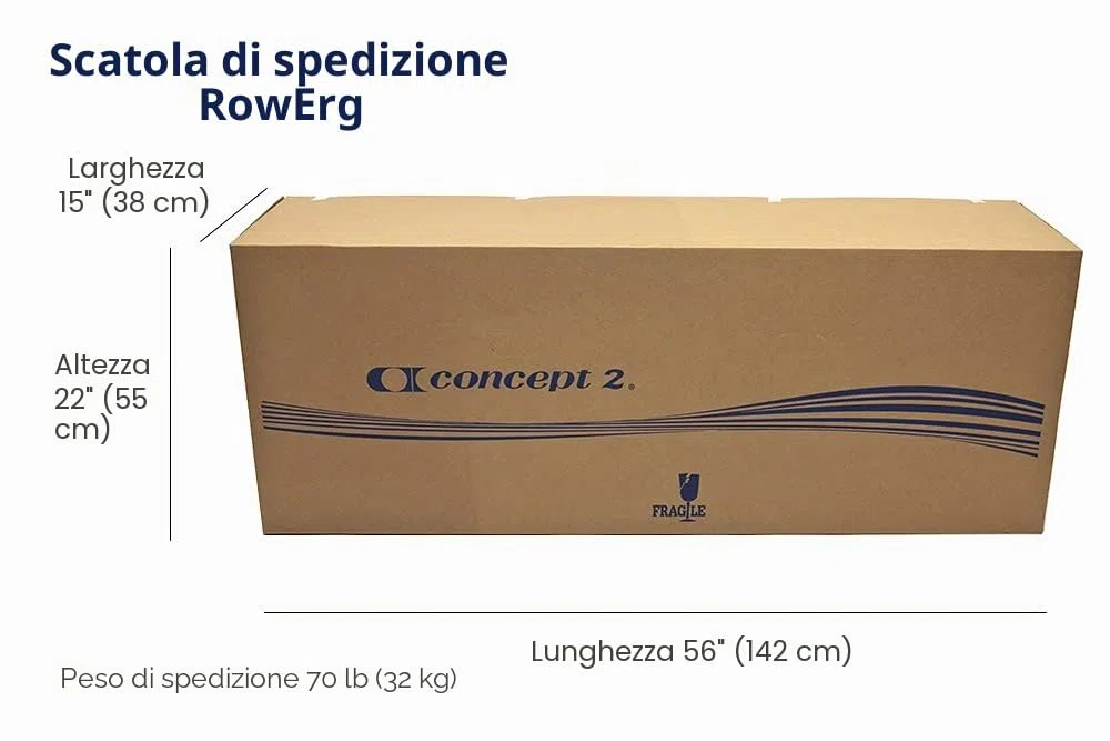 Concept 2 - Vogatore con Schermo PM5, Modello D