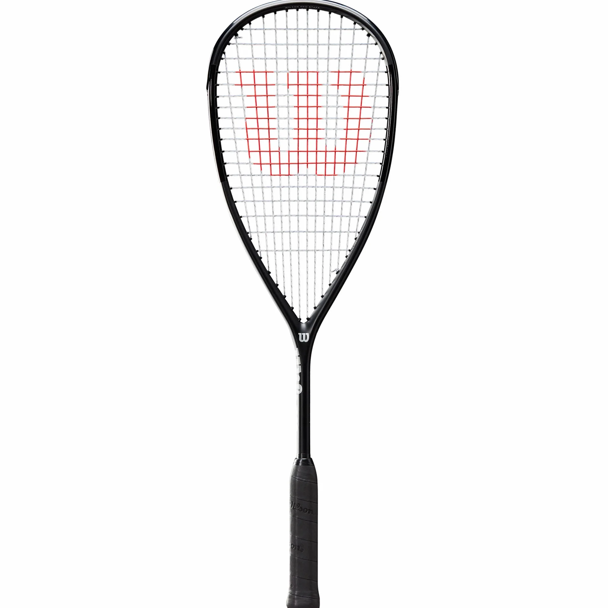 Wilson Squash Racchetta Pro Staff Team, Unisex, Manico Pesante, Nero, WR031010H0