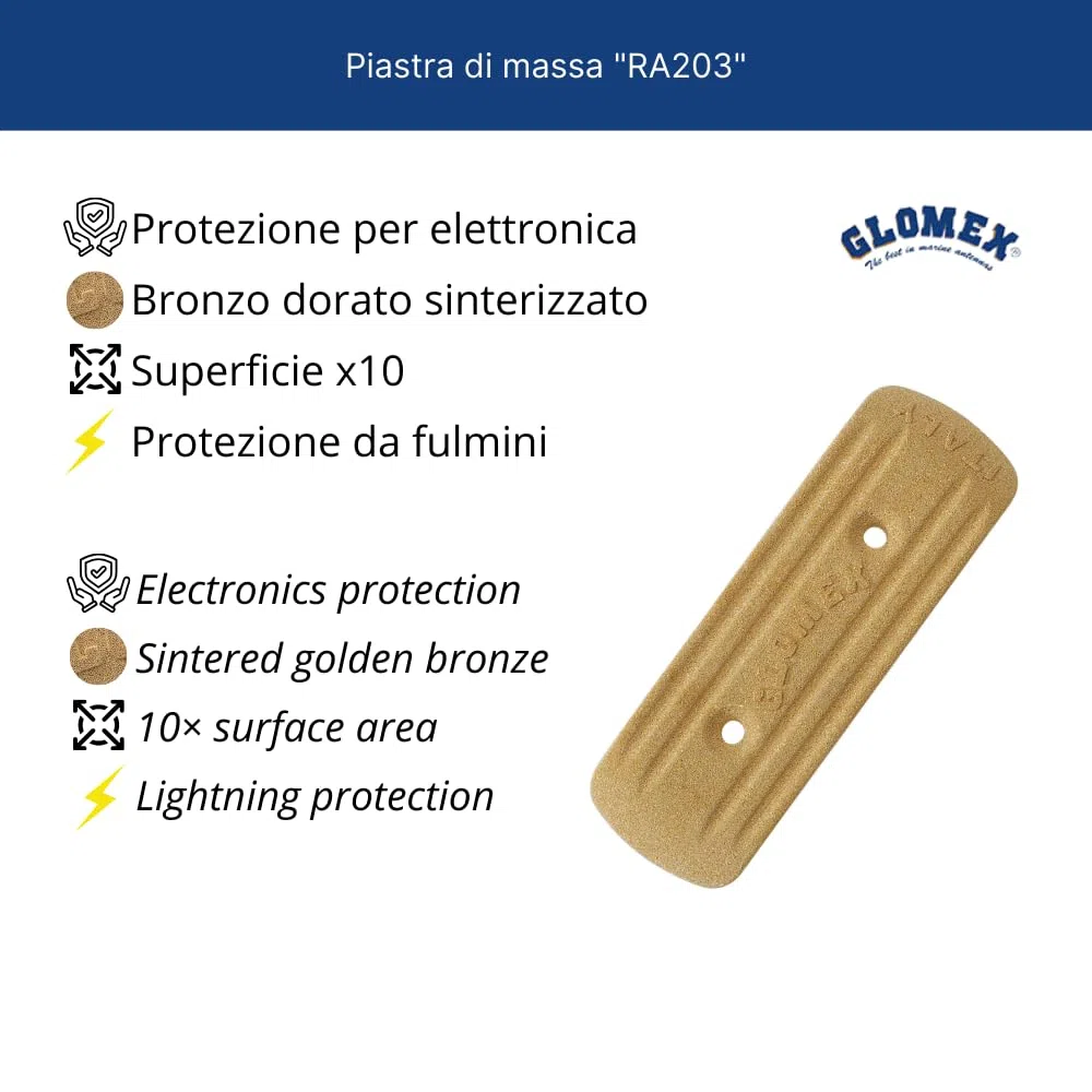 Glomex GLORA203, PLACA Unisex-Adult, Multicolor, Standard