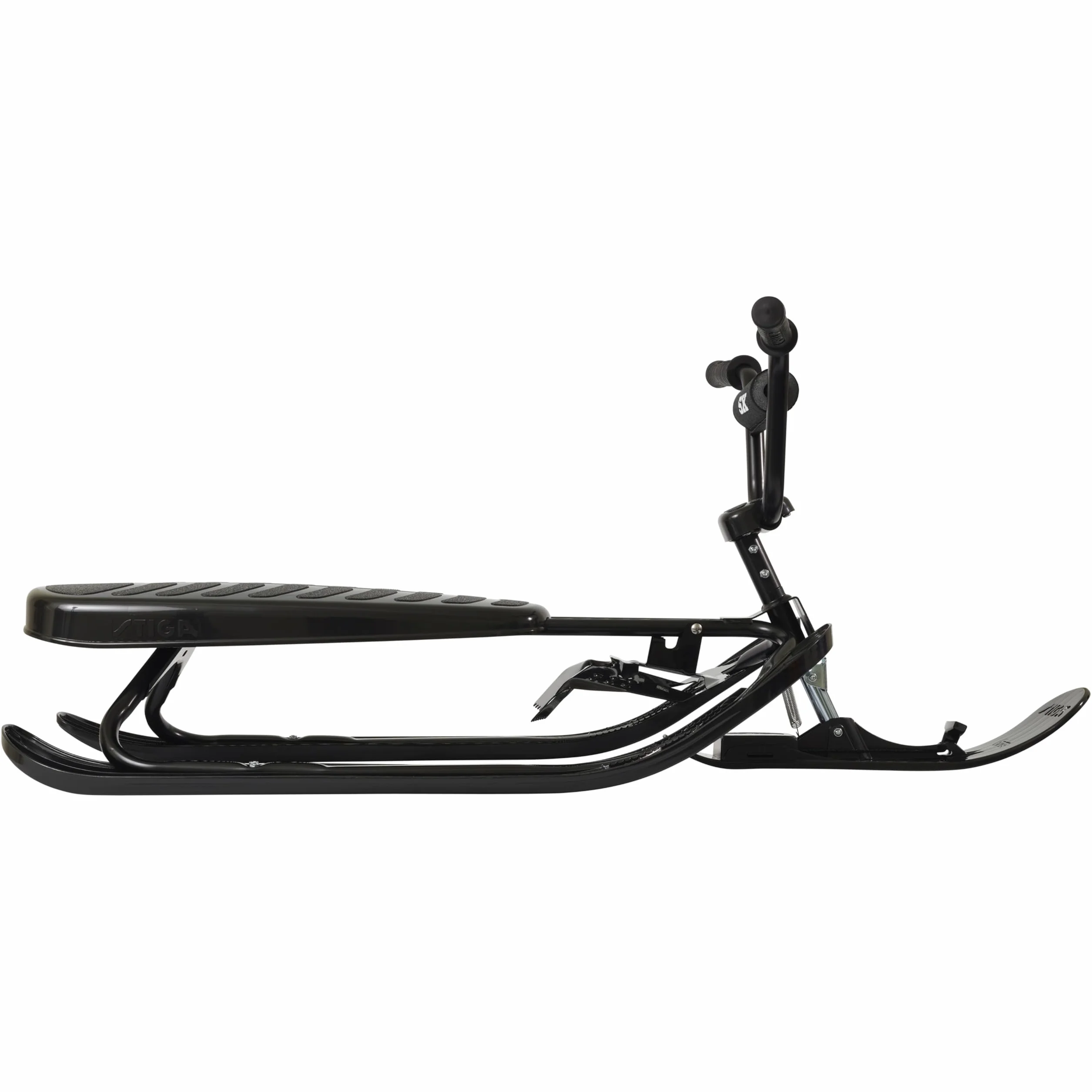 STIGA Snowracer Curve SX Slittino da Neve, Bob con Sterzo BMX e Freno per Adulti e Bambini dai 7 Anni