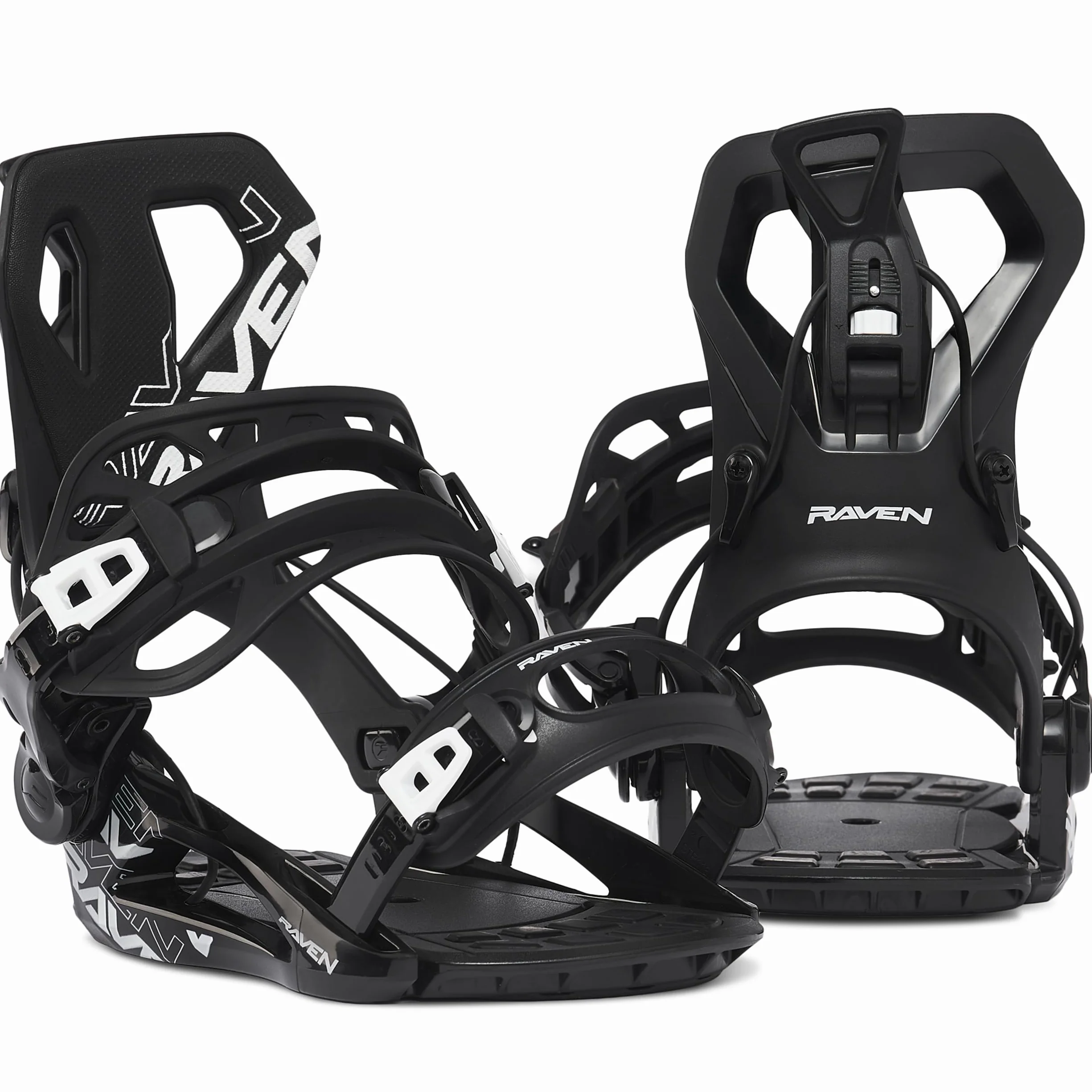 RAVEN Attacchi da Snowboard Fastec FT360 (S, M, L, XL)