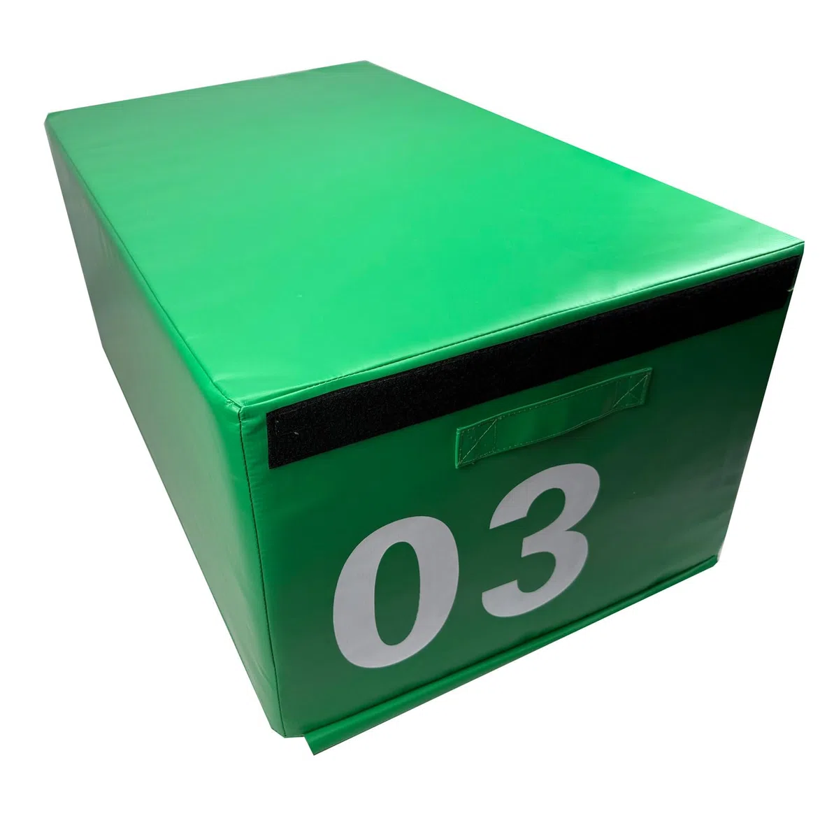 Scatola di Esercizi di Salto in Schiuma 4 In 1,plyo box verstellbar Per Saltare in Scatola in Schiuma, Sicurezza e Stabilità in Schiuma Impilabile,(Size:90*55*40cm/35.4in*21.6in*15.7in,Color:03 Green)