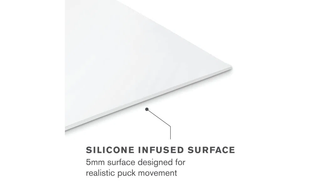 SKLZ Pannello di Tiro,Superficie Antiscivolo per Allenamento,71,12 cm x 106,68 cm,Resistente e Portatile,Ideale per Praticare Passaggi,Tiri e Maneggiabilità, Nero - Perfetto per Giocatori di Hockey