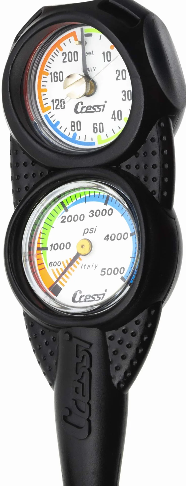 Cressi Console 2 Depth+Pressure Gauge Feet/PSI