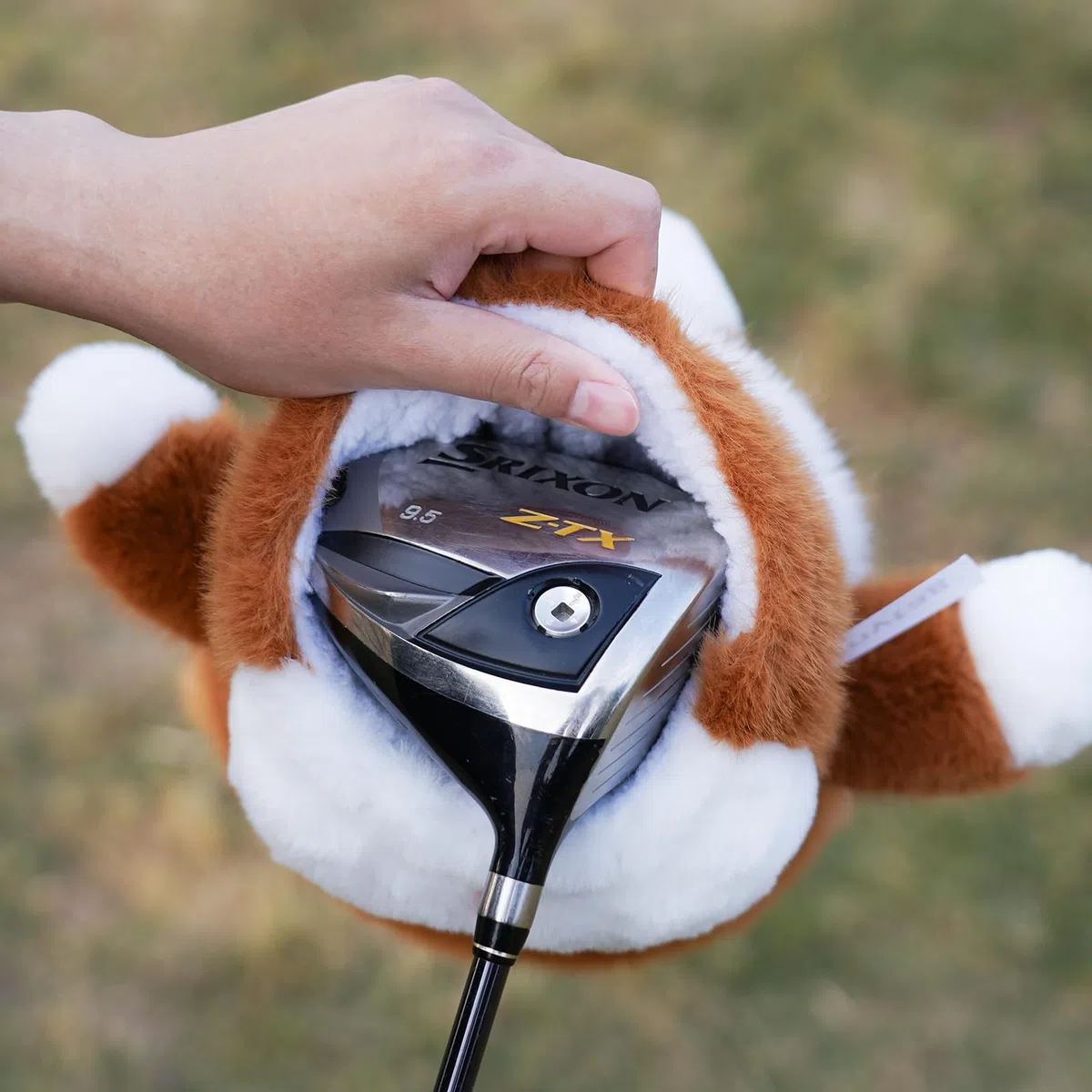 Copritesta divertente per mazze da golf, in peluche, per driver standard da 460 cc
