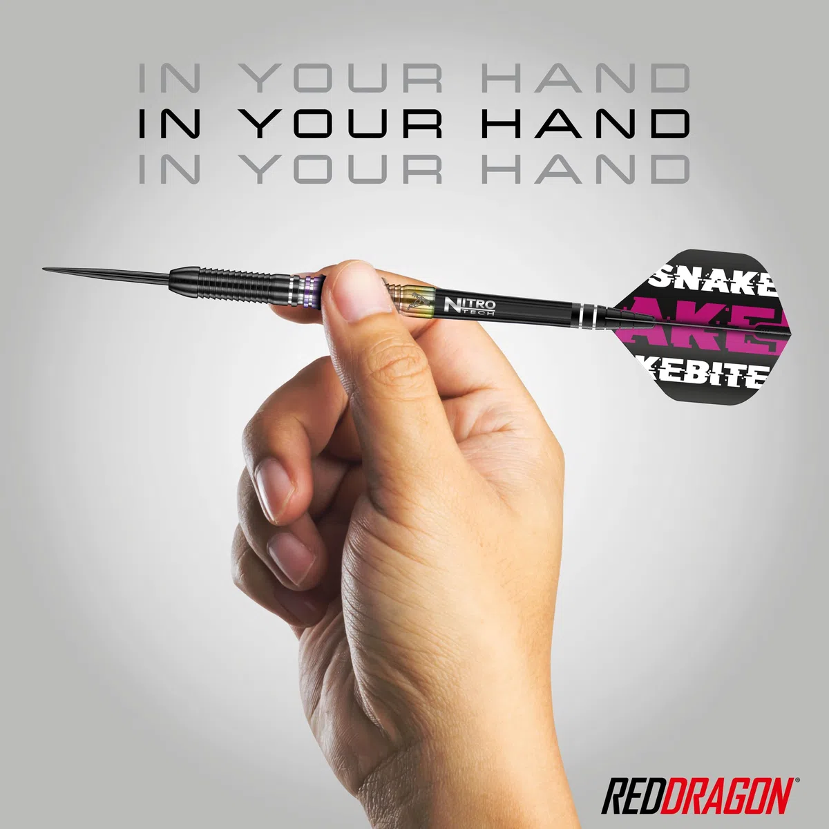 RED DRAGON Snakebite Campione del Mondo 2020 Edizione Freccette di tungsteno Compreso Voli e Steli