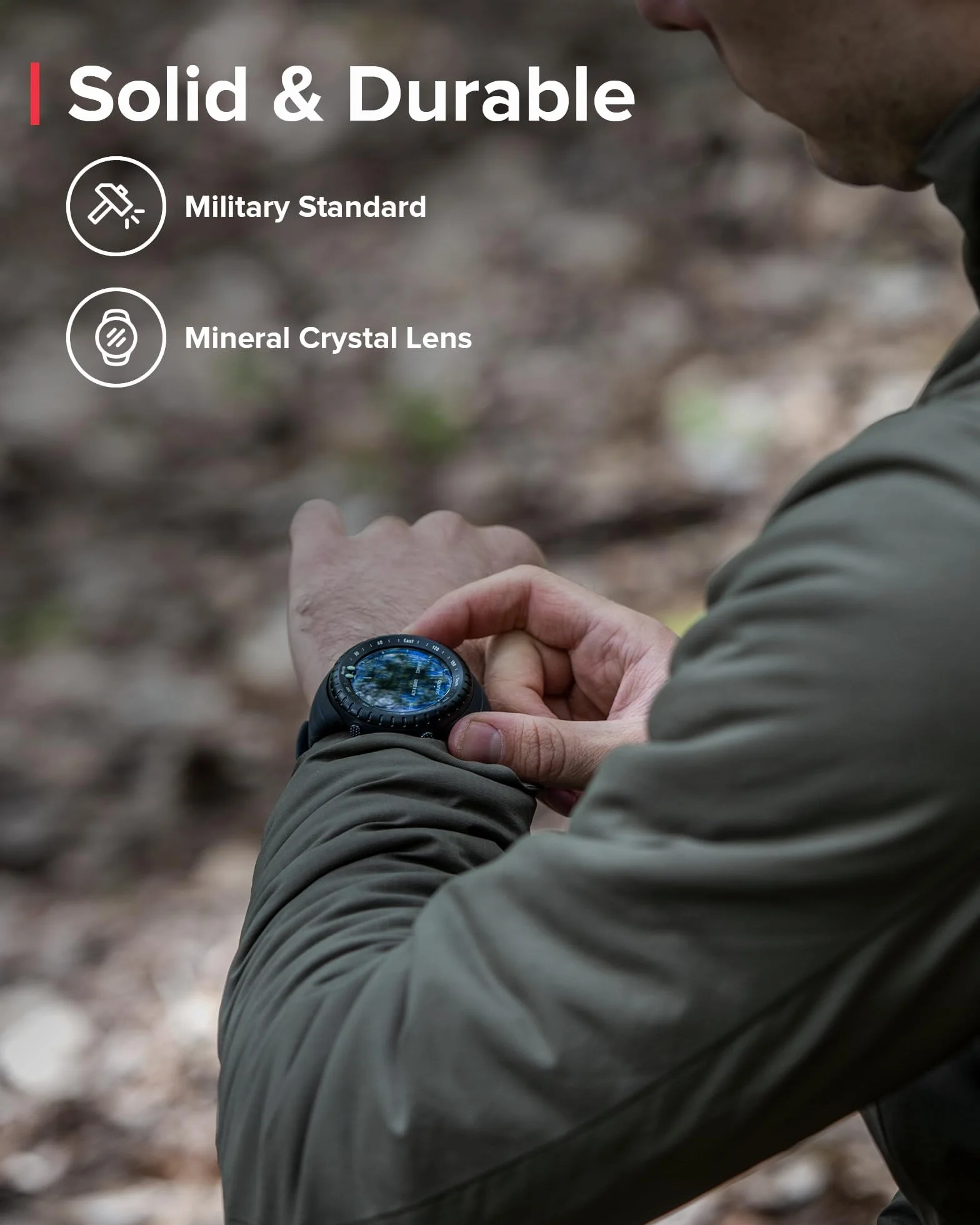 Suunto Core Alpha Stealth Orologio outdoor con altimetro, barometro e bussola