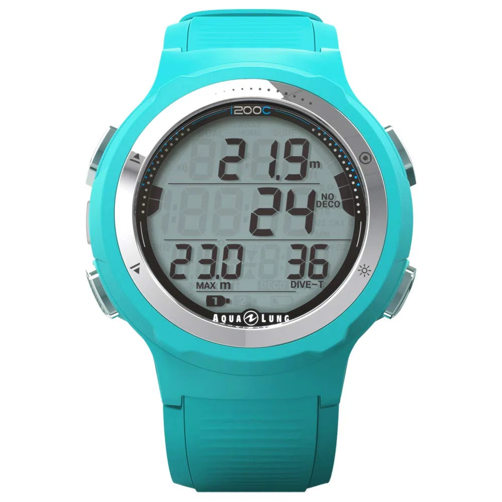 Aqua Lung i200 - Computer da polso verde acqua