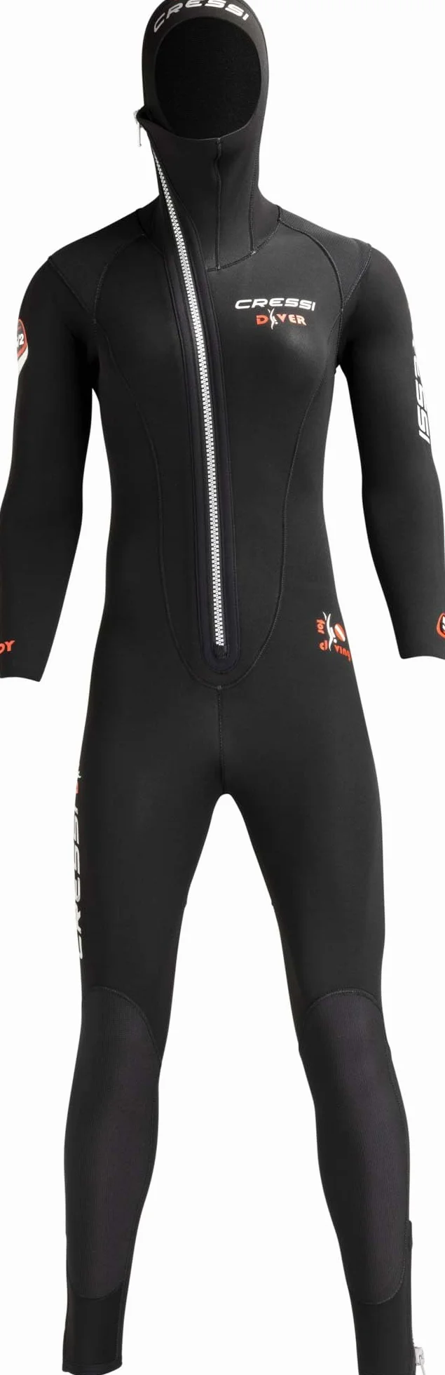 Cressi Diver Lady Wetsuit - Muta Monopezzo Neoprene Bifoderato 5 o 7 mm Donna