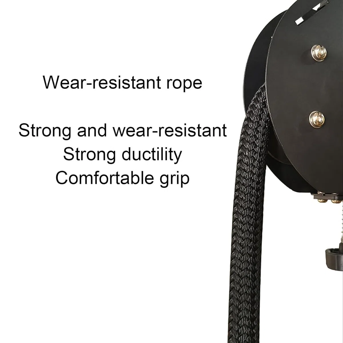 Pulley Cable Machine,Endless Rope Trainer,Adjustable Resistance, Small Footprint and Easy To Install for Muscle Endurance, Upper Extremity Physical Training