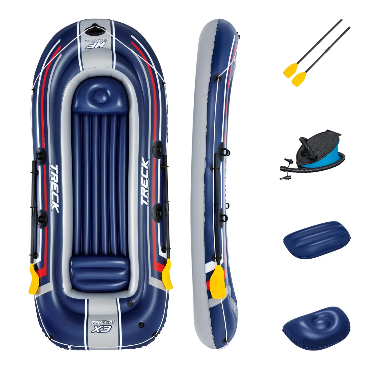 Bestway 61110-6 Gommone gonfiabile Treck, 3 persone
