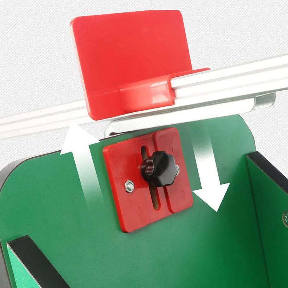 Flexibility Sit and Reach Box – Dispositivo di prova in lega di alluminio, barra di misurazione regolabile, strumento portatile per il fitness a scorrimento fluido | Costruzione leggera e resistente