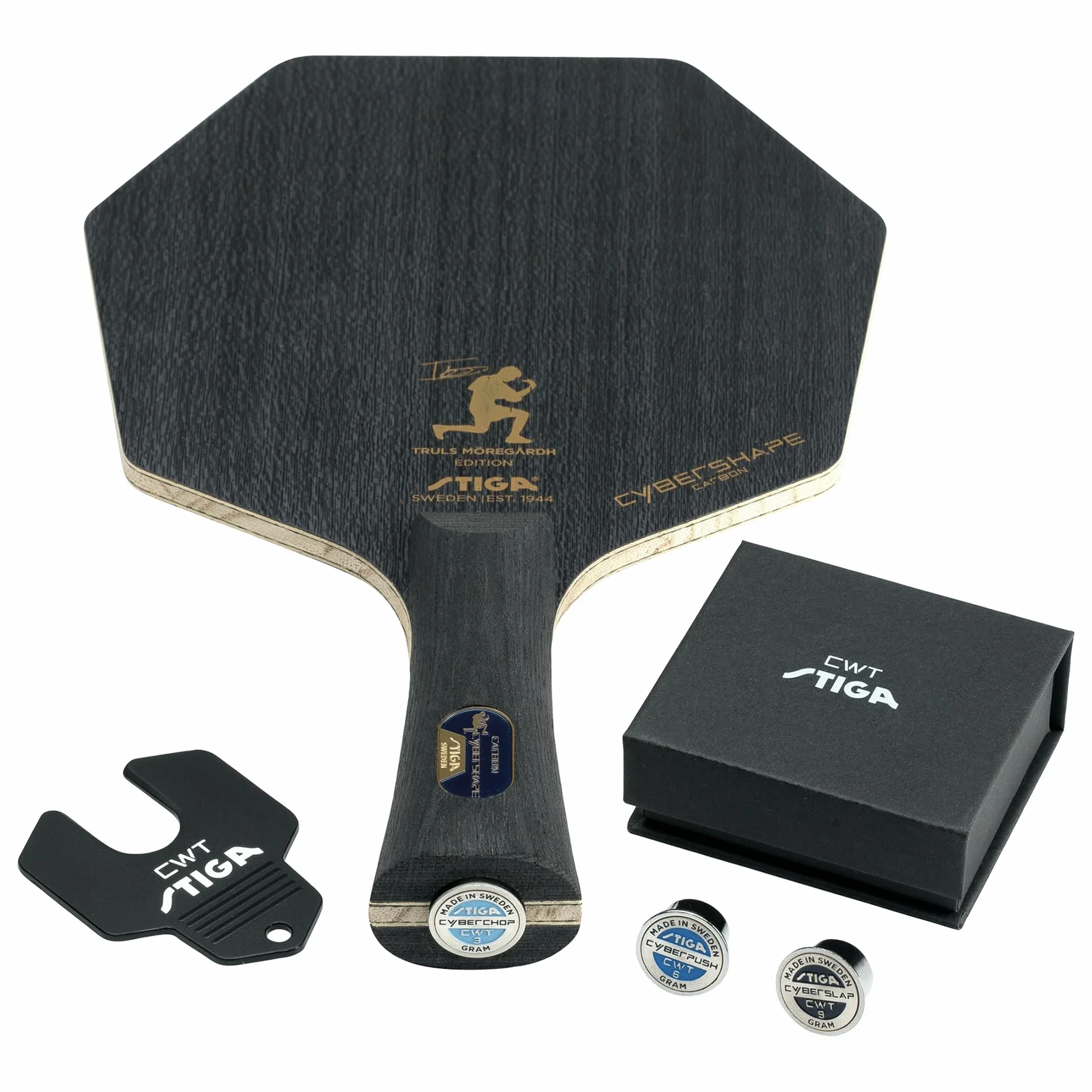 Stiga Legno da Ping Pong Cybershape Carbon CWT Truls Edition
