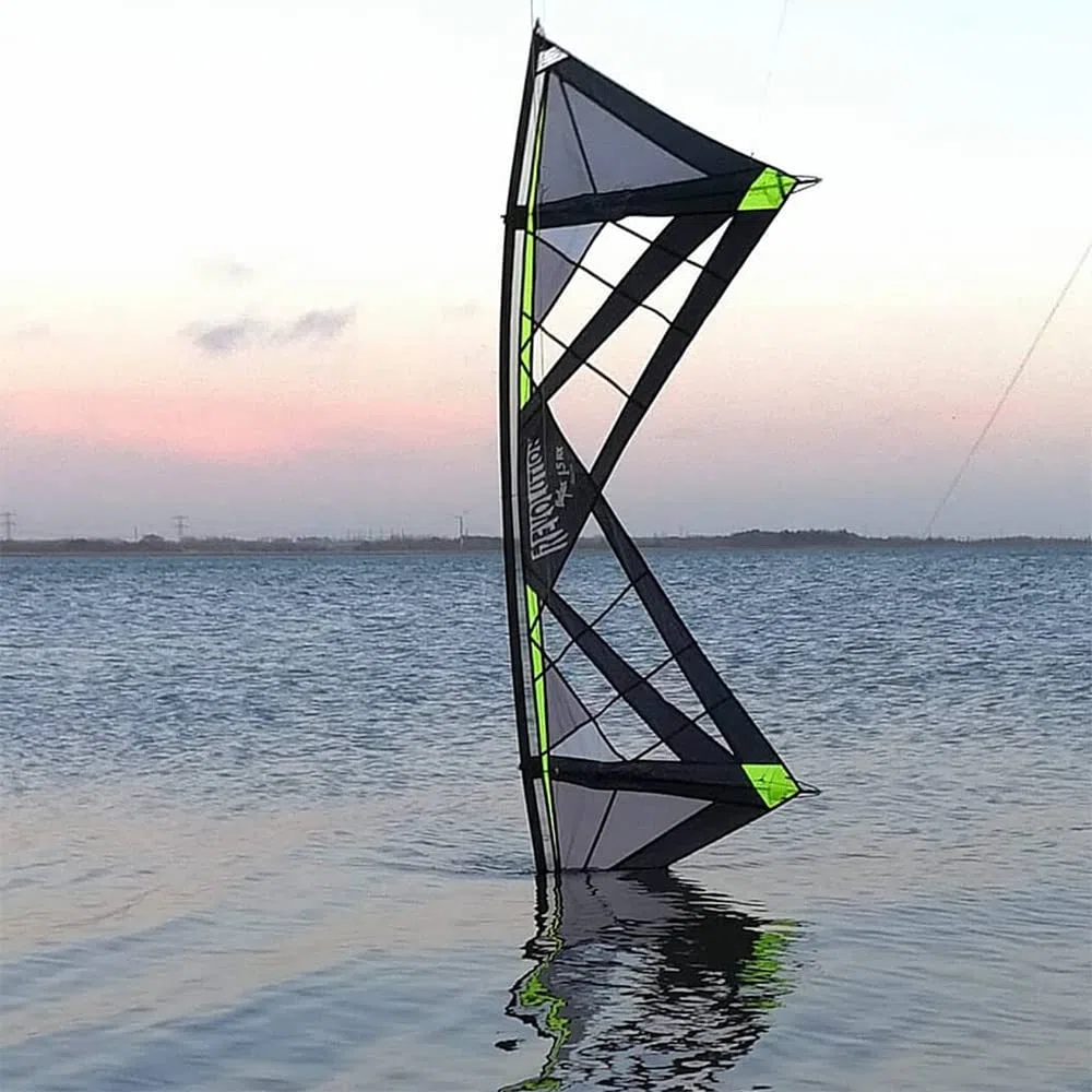 Cervo volante 4 righe Reflex 1.5 RX Spiderweb, SPI Lime #1-1