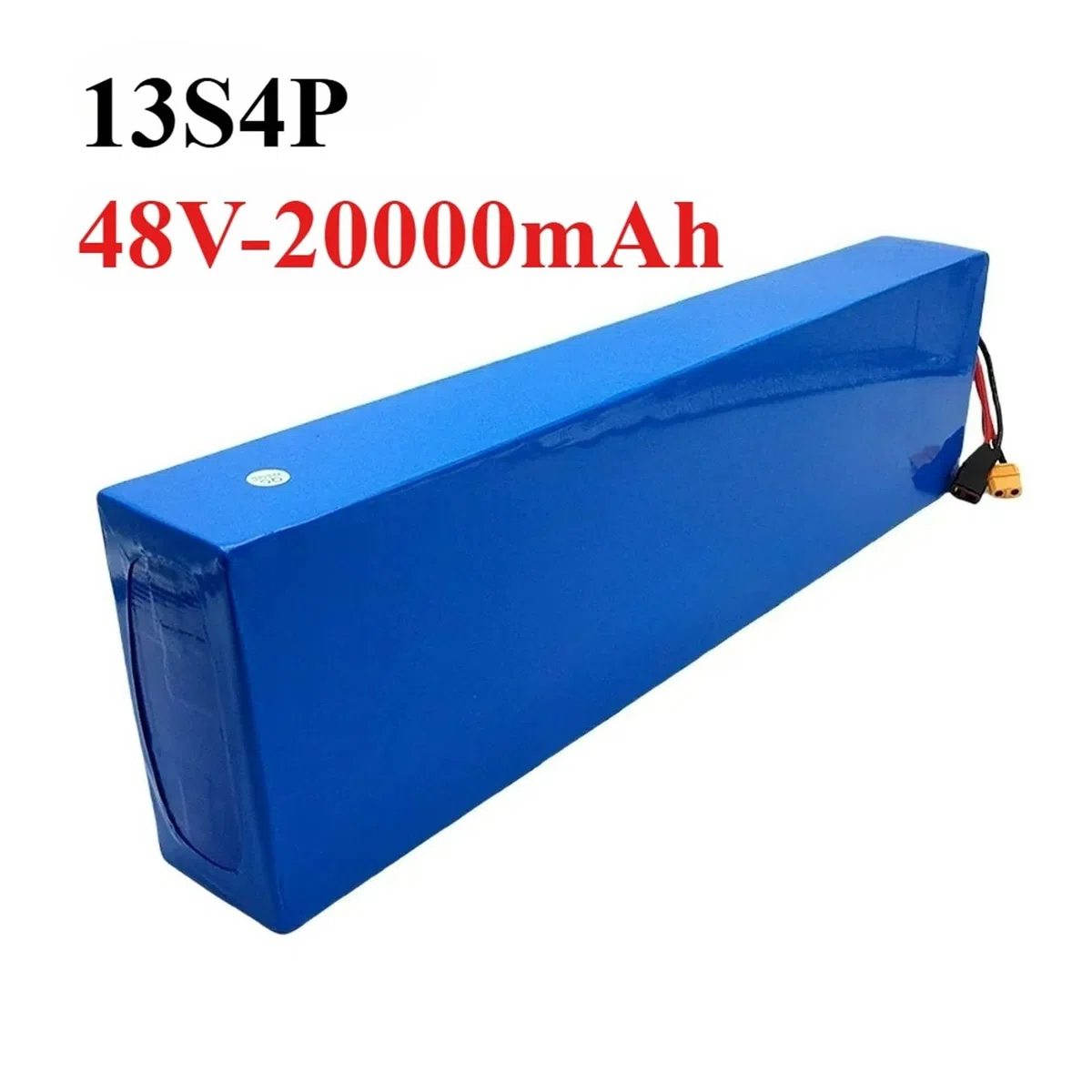 Batteria al litio 13S4P 48V 20000mAh 20Ah, compatibile con batterie di ricambio agli ioni di litio Kugoo M4/ M4Pro/ M5/ M5Pro / Max Speed ​​con BMS(XT60 - T plug)
