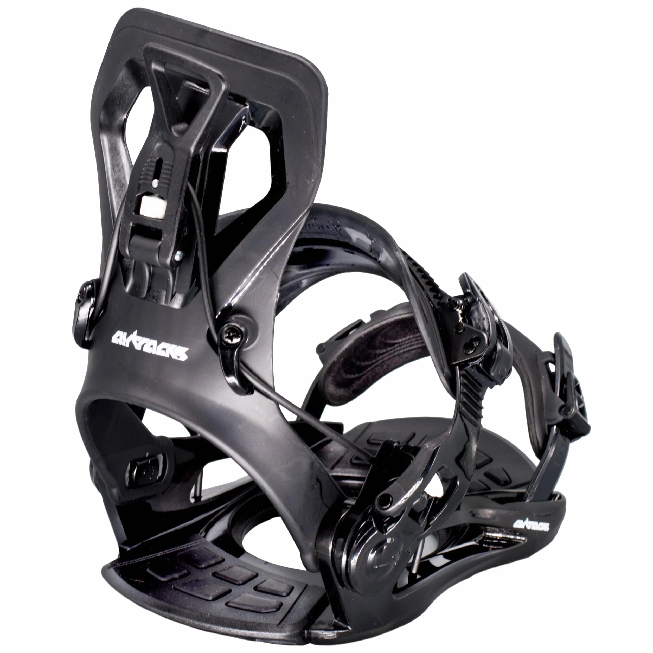 Airtracks Snowboard Set Tavola Diamond Heart Carbon Wide Hybrid Rocker Uomo + Attacchi Master + Scarponi + Sacca Nuovi 150 155 160 cm