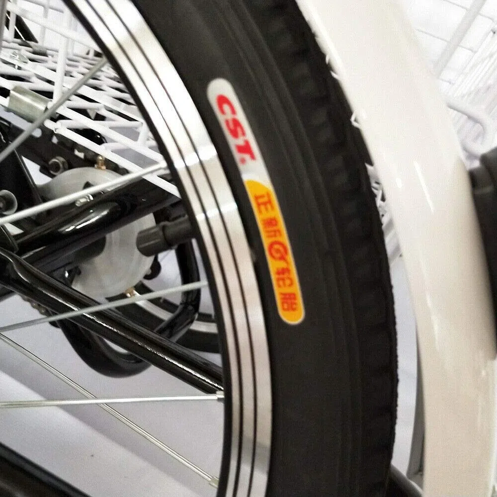 Monociclo a 3 ruote da 20" per adulti, triciclo Cruise con cestino