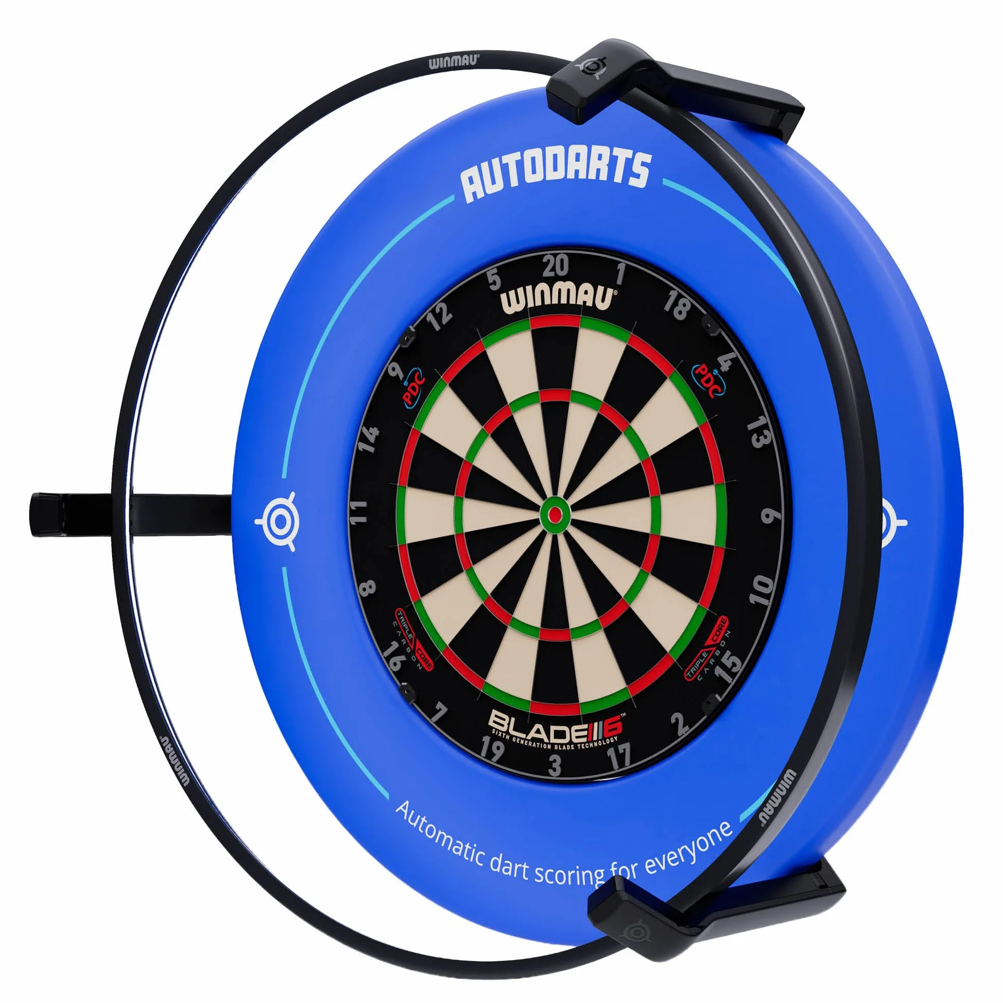 Autodarts Vantage - Kit di punteggio automatico per bersaglio per freccette, registra punteggi per freccette, gioca online contro avversari globali e partecipa a competizioni da casa tua, facile da