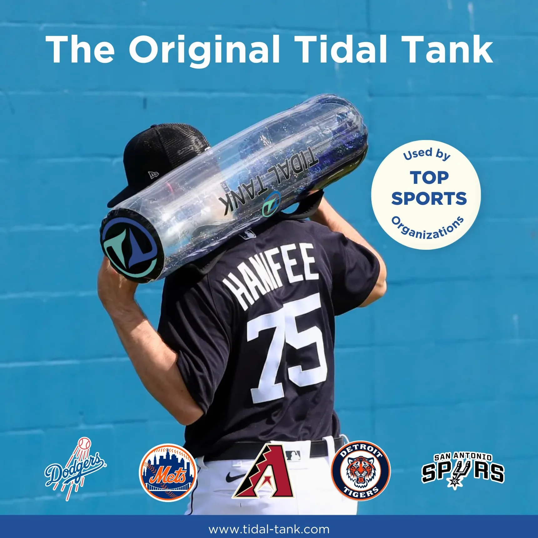 Tidal Tank – Aqua Bag Invece del Sacco di Sabbia. Borsa per l'allenamento con Pesi in Acqua, Allenamento fondamentale per Il Core e l'equilibrio, da 3 kg a 30 kg