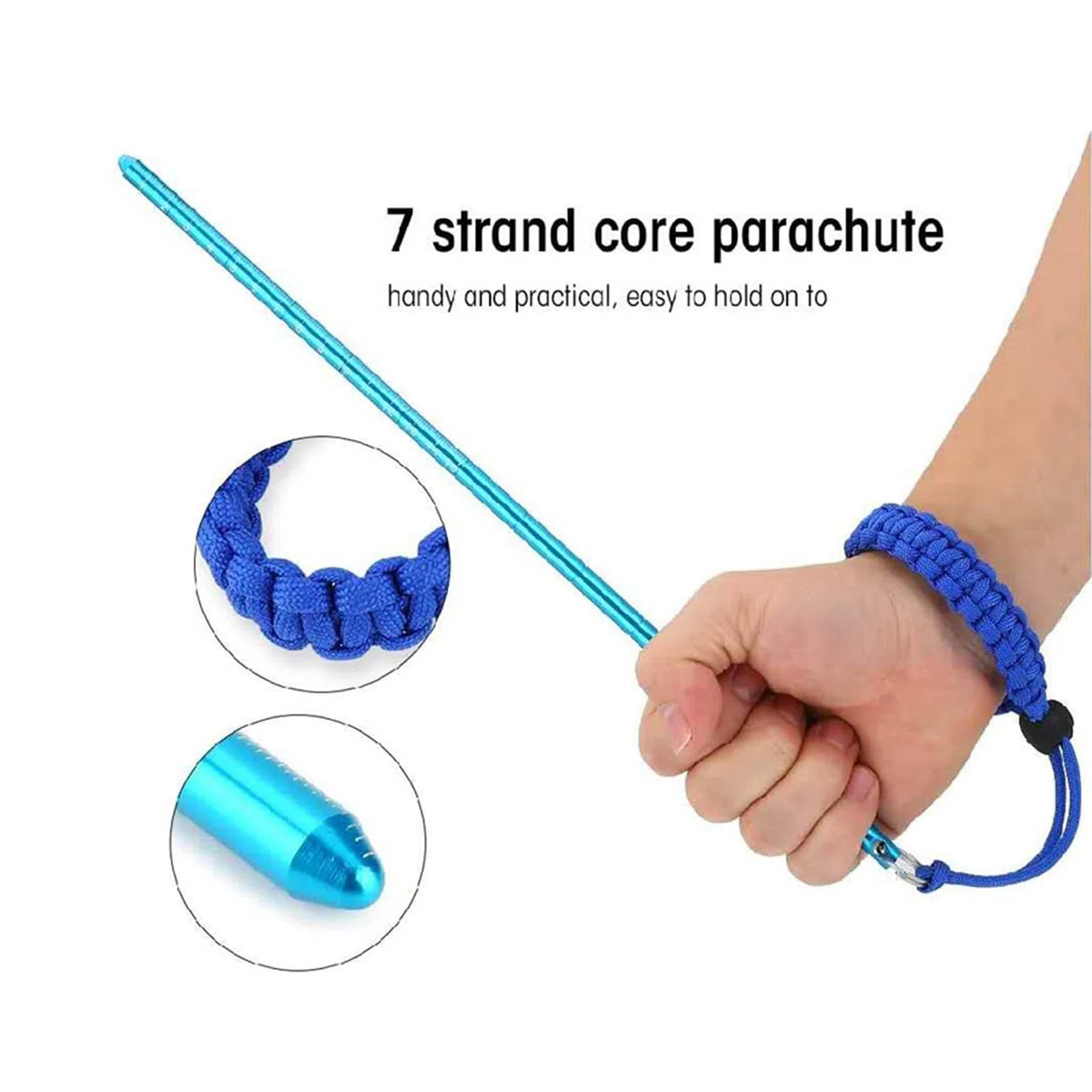 Bacchetta subacquea – Trusty Sound Generator Stick, attrezzatura da nuoto in mare | Puntatore dal design aerodinamico, strumenti subacquei in alluminio per nuotatori principianti, 35,1 cm