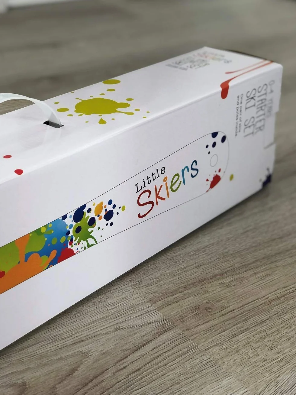 Starter - Sci e bastoni in plastica per principianti per bambini da 0 a 4 anni