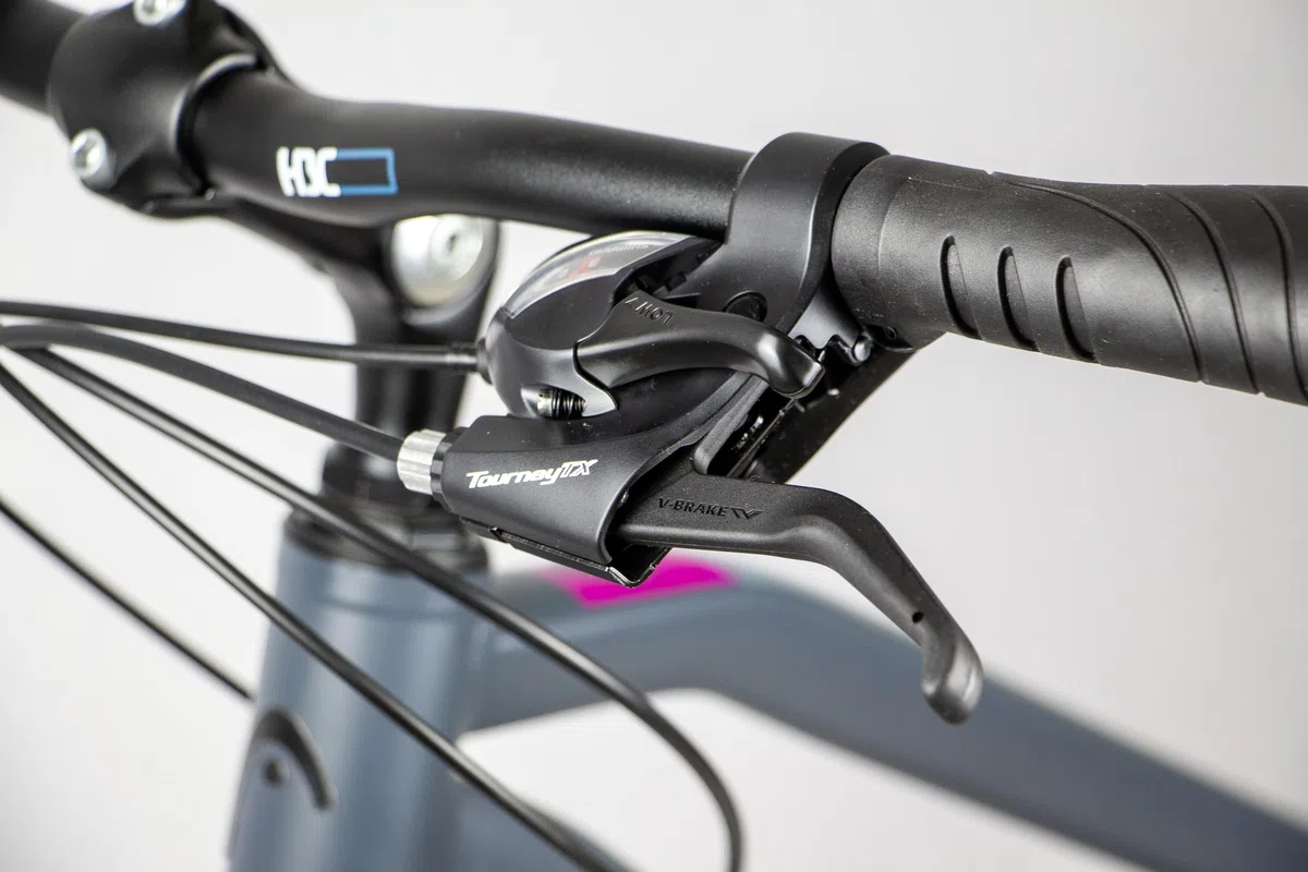 HEAD Women's I-Peak 1.0 Joy Cross Bike, grigio opaco/rosa, 50